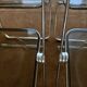 Lot of vintage taupe Plia chairs, Anomina Castelli 1970, Italy.