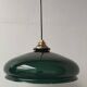 Suspension in green opaline