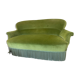 Green velvet toad sofa