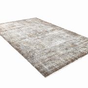 178x295Cm Persian Area Rug, Turkish Antique Rug, Faded Brown Vintage Rug