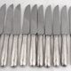 Cardeilhac Christofle 10 silver table knives Minerva Uniplat excellent condition