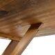Vintage Dining Table Pinewood 60's Minimalist Dining Table