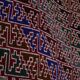 Vintage Turkish kilim, handwoven, 166x240 cm.