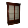 Late 19th century Cuban mahogany bookcase