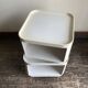 Componibili Caisson 4970 Castelli for Kartell 1969 white Space Aage 1969