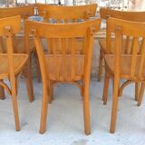 Set of 8 bistro chairs