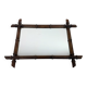 Vintage Faux Bamboo Mirror