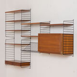 String wall unit from 1964 by Strinning, Sweden