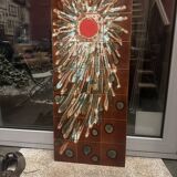 Vintage ceramic tableau 1960