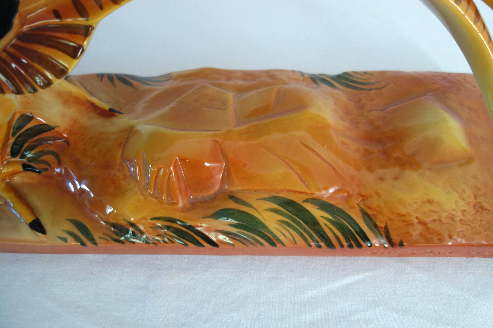 King pheasant by Lemanceau (Saint Clément) circa 1930