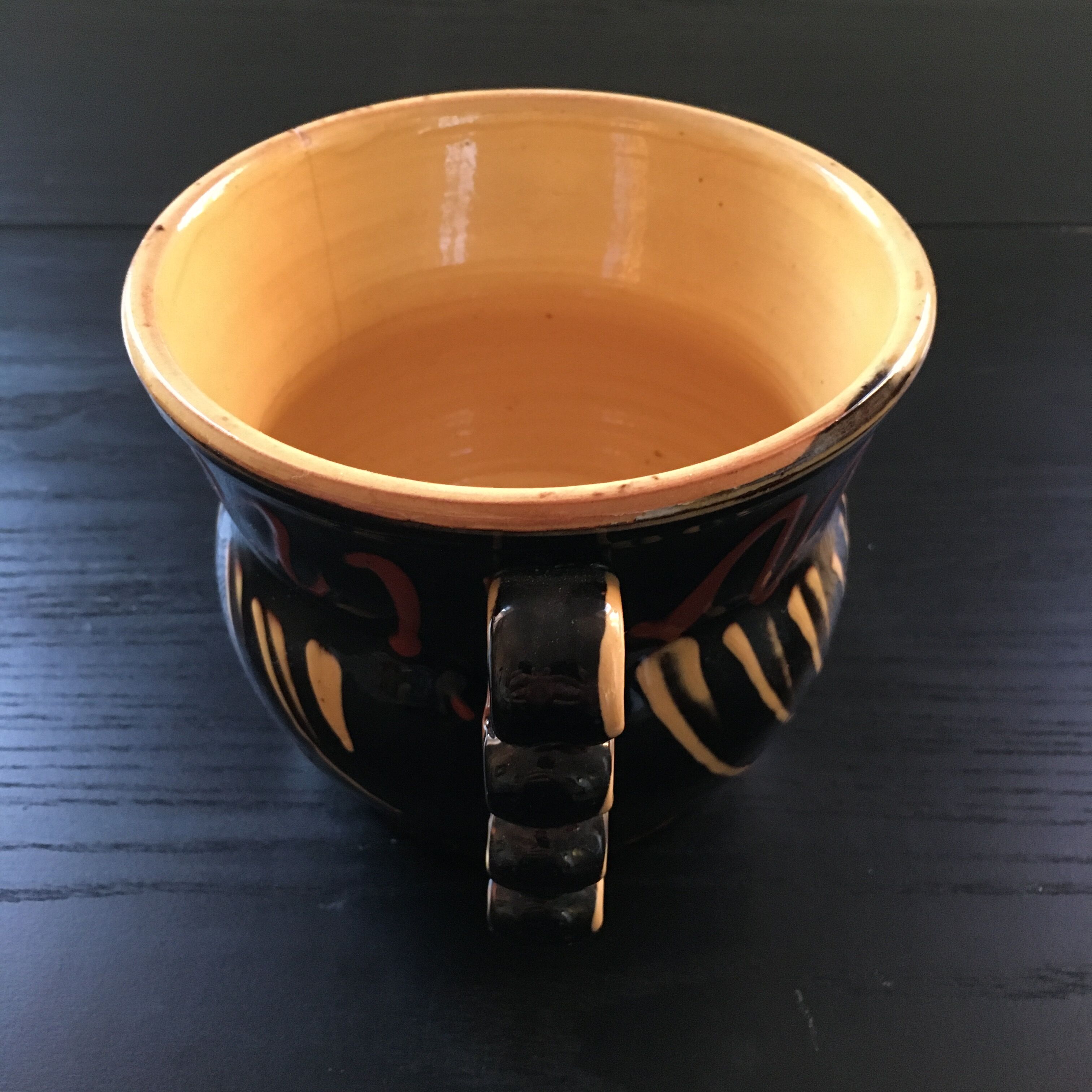 Pot cover terracotta decoration hand