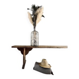 Weathered farm bench