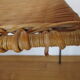 2 metal and rattan coffee tables Raoul Guys