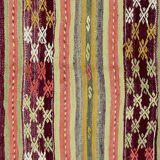 Anatolian handmade kilim rug 255 cm x 162 cm