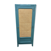 Wardrobe parisenne cannage vintage