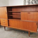 Scandinavian teak bookcase