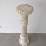 Ancienne colonne marbre, albatre 1950