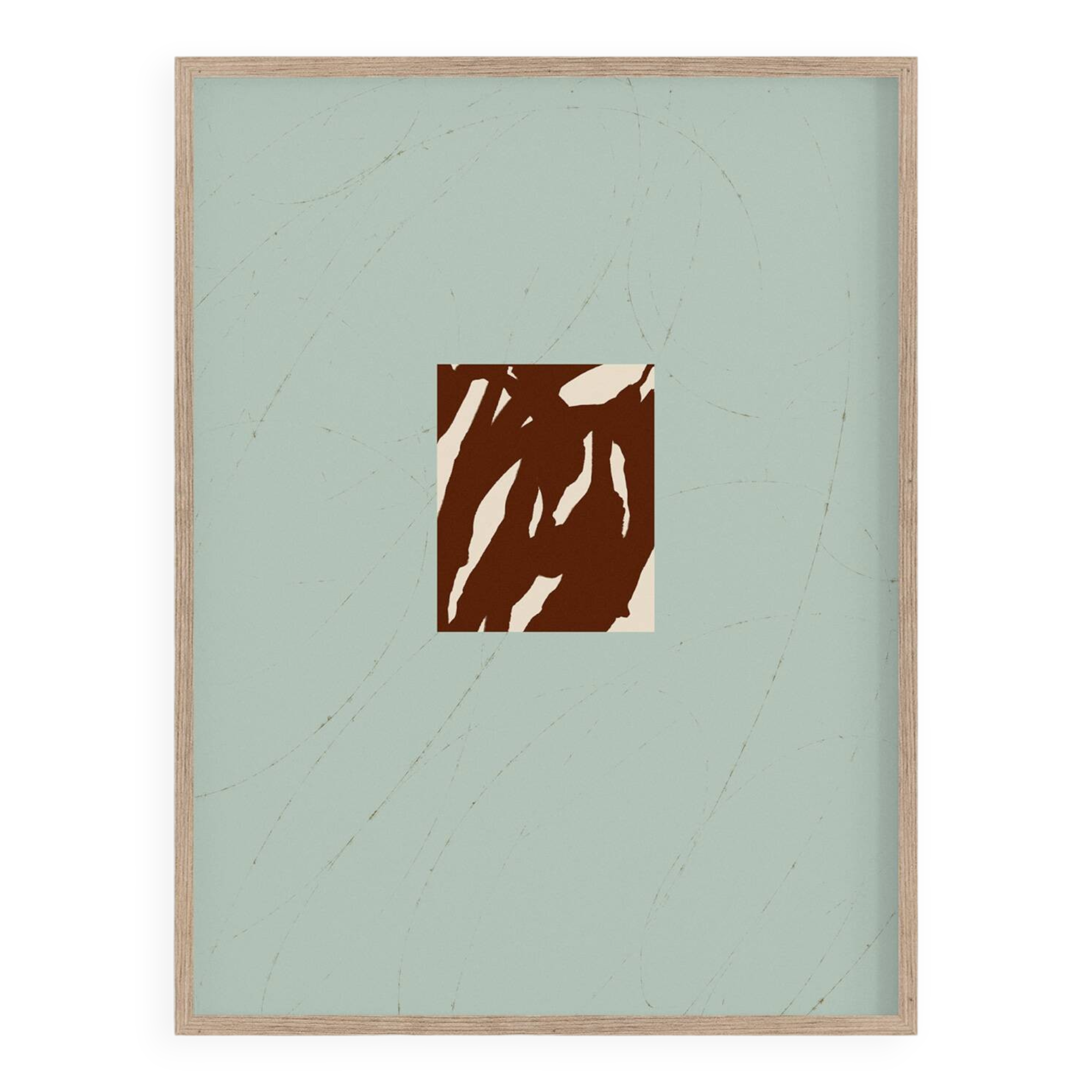 Abstract modern giclee print, 50x70cm