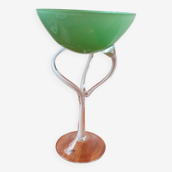 Coupe en verre filé