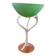 Spun glass cup