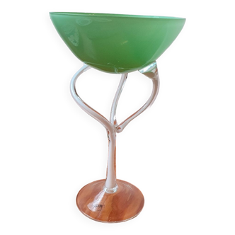 Coupe en verre filé