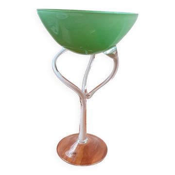 Coupe en verre filé