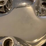 3 S22 candlesticks and 1 modular S44 bowl NAGEL vintage 1970