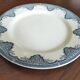 12 assiettes plates terre de fer Salins, modèle Céline