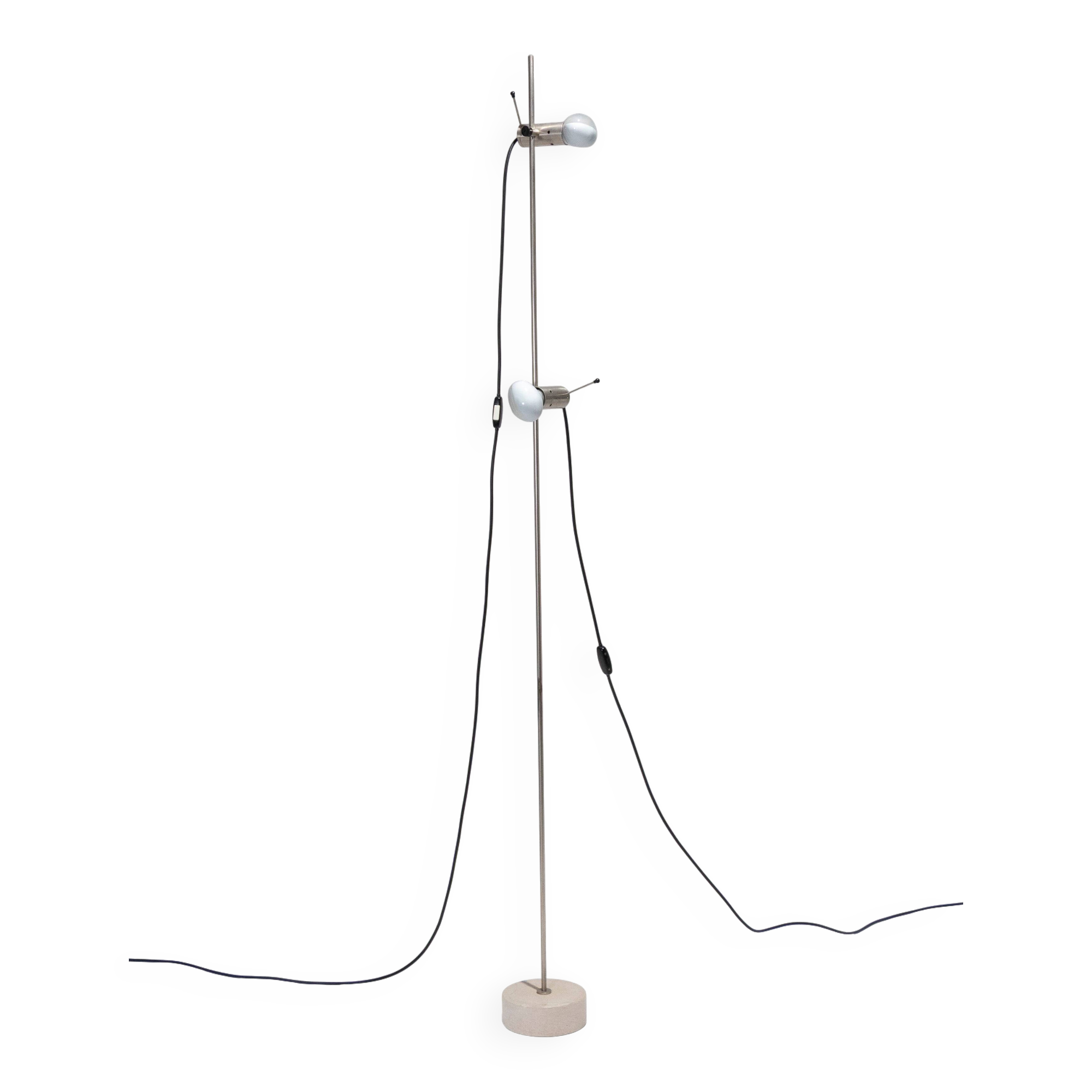 3873 floor lamp, Tito Agnoli, 1950s