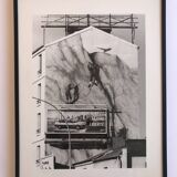 Rosine nusimovici, untitled (the black cow), 1987. black and white silver print