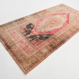 5x9 Red Brown Classic Turkish Rug, 145x300Cm