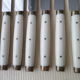 Set of 12 vintage table knives 50s stainless steel