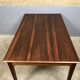 Mid-century rosewood extendable dining table