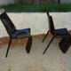 Two Italian design chairs Pedrali smart model