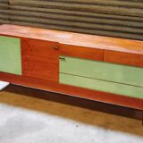Czech wood and formica sideboard