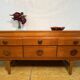 Mid Century Retro Teak Sideboard by Beautility Circa 1960 Danish Design Sca