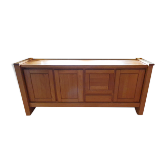 Brutalist 1970s sideboard