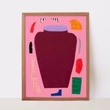 Vase - Wall poster 50x70cm