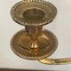 Pair of brass candlesticks