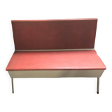 Vintage 1960s storage bench