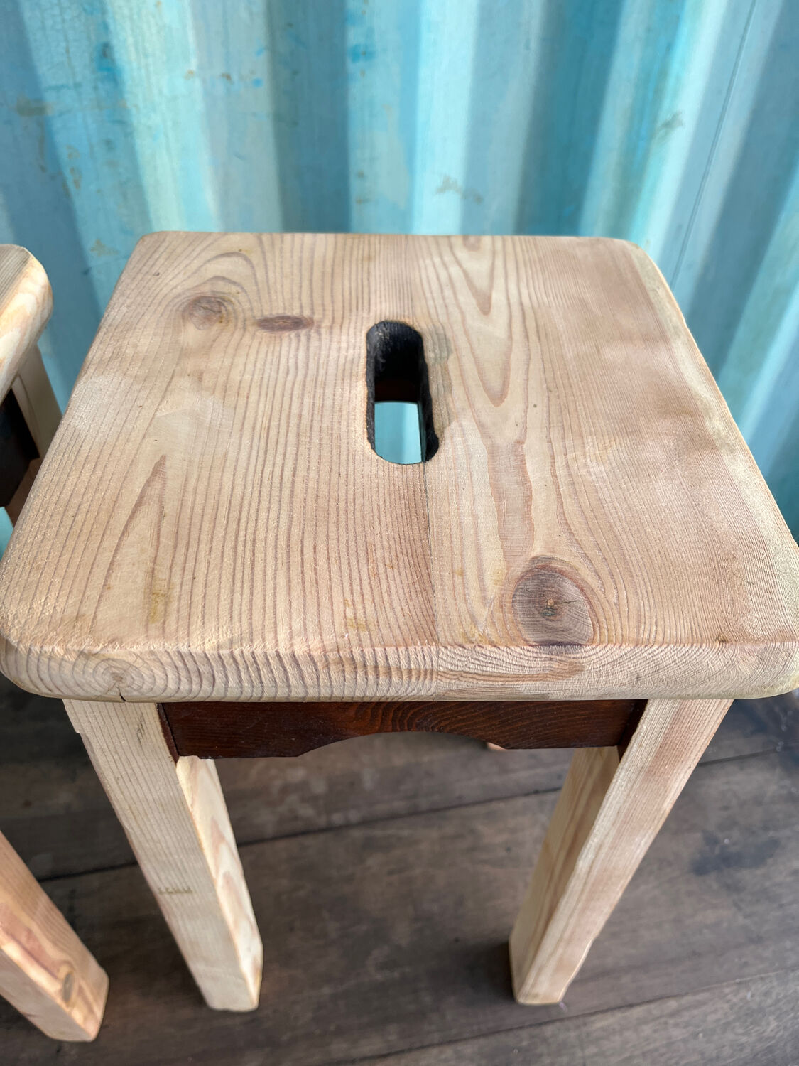 Old farmhouse stool