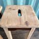 Old farmhouse stool