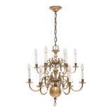 12-light Dutch chandelier