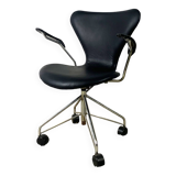 "Seven" Office Chair By Arne Jacobsen For Fritz Hansen, Denmark, 1950s