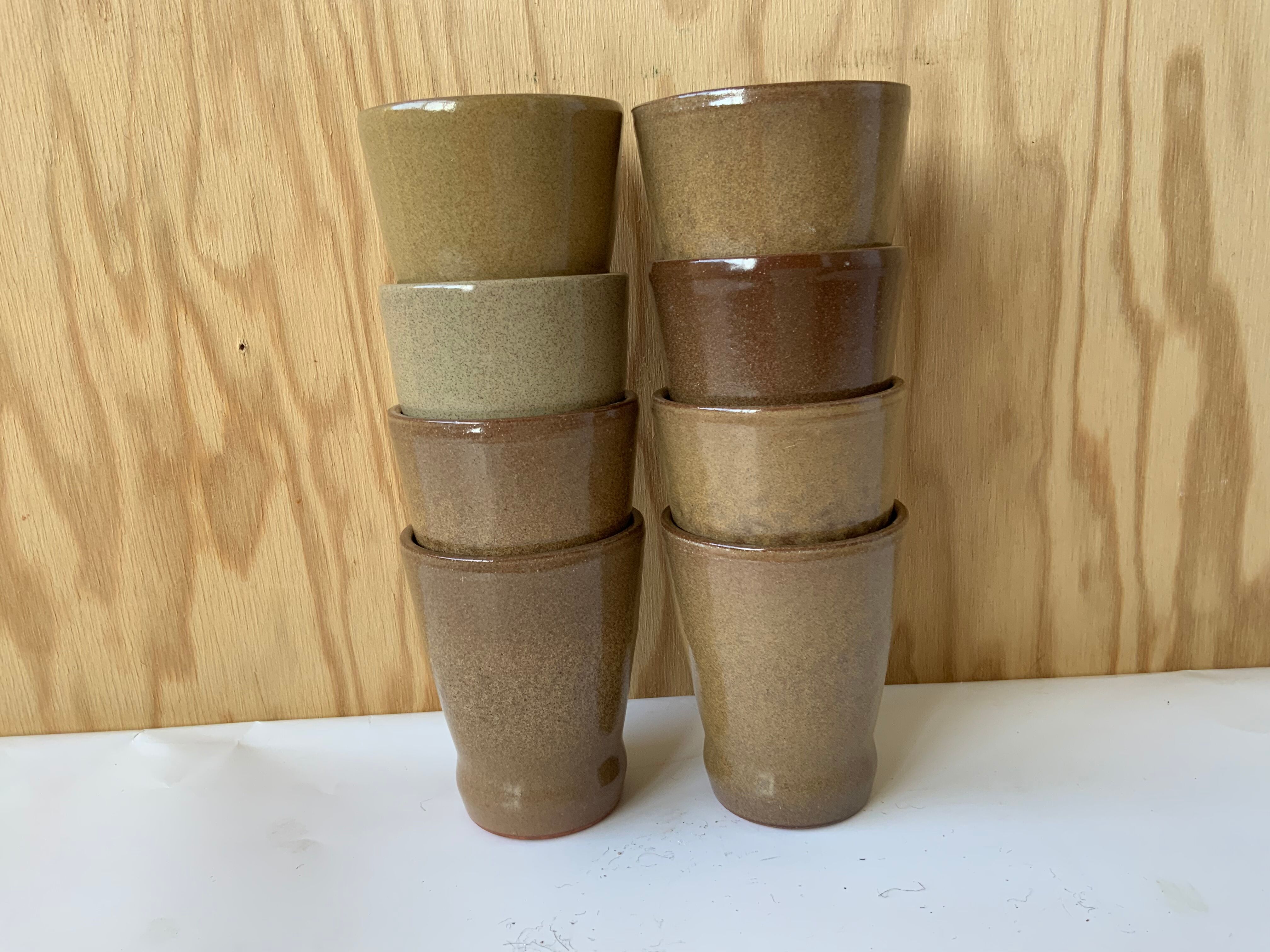 Sandstone cups