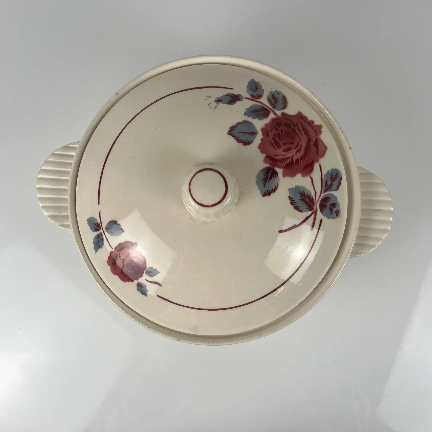 Badonviller soup tureen model "Monique", 20th century