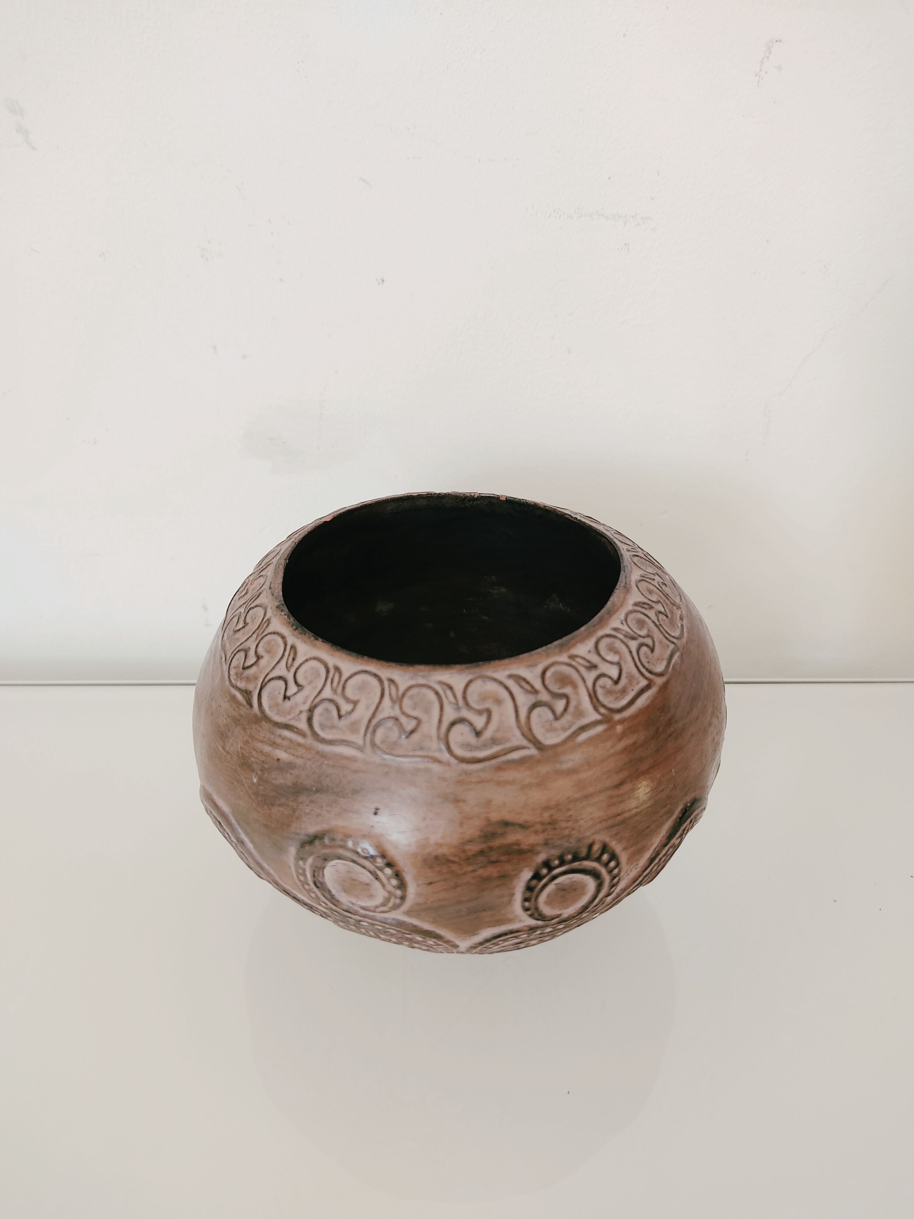 Vase pieuvre terre cuite grecque