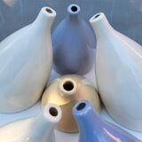 Series 6 leaning vases Botero