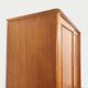 Vintage oak wardrobe from the 1960s.