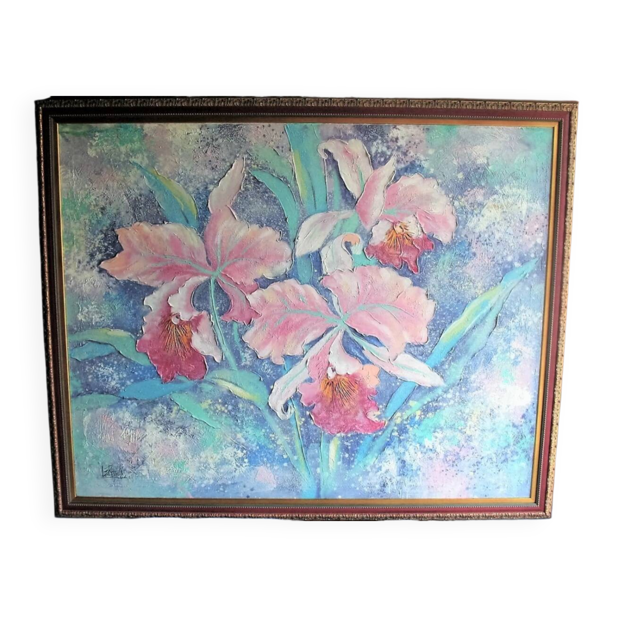 Lee Reynolds floral painting